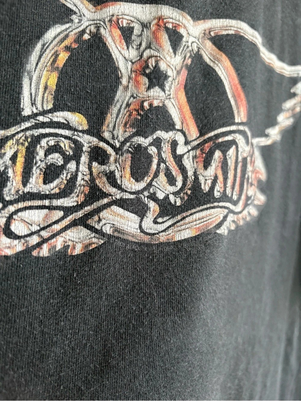 Y2K 2001 Aerosmith Wings graphic band tee - Picture 4 of 7